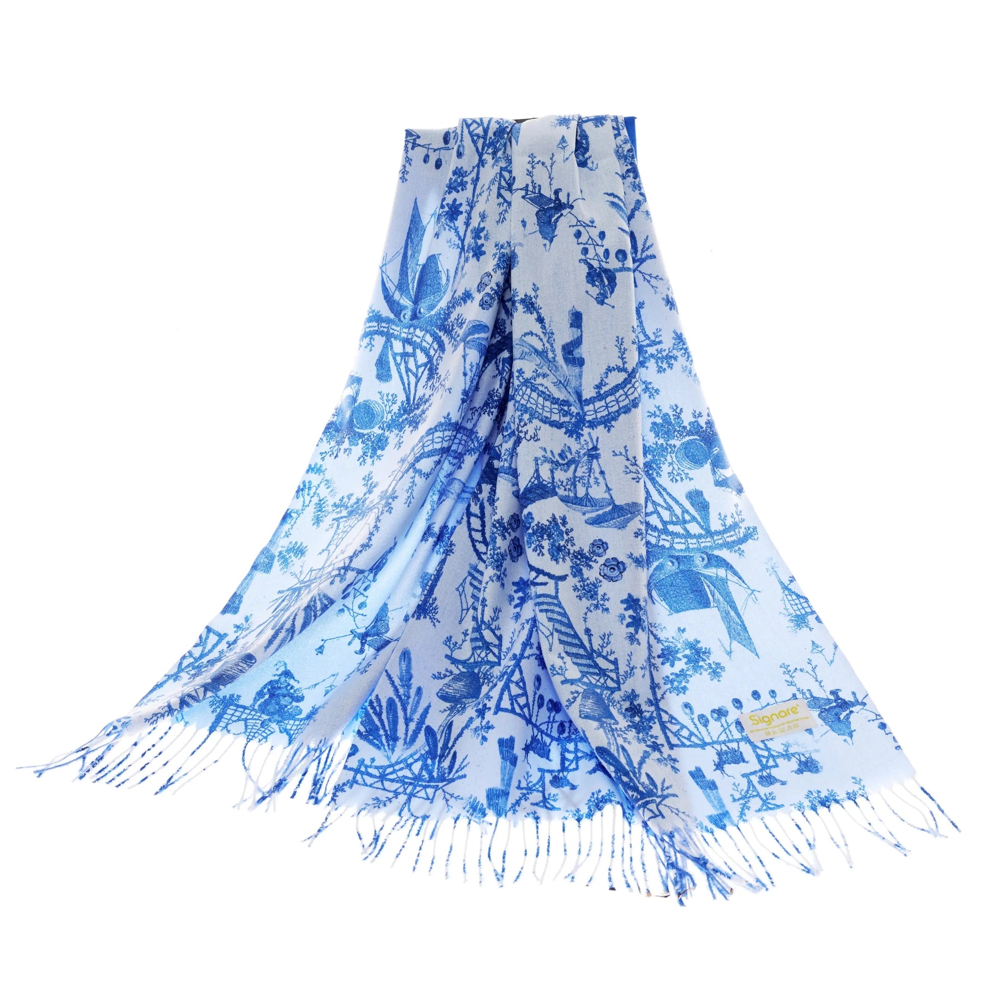 The British Museum Chinoiserie - Art Pashmina-0