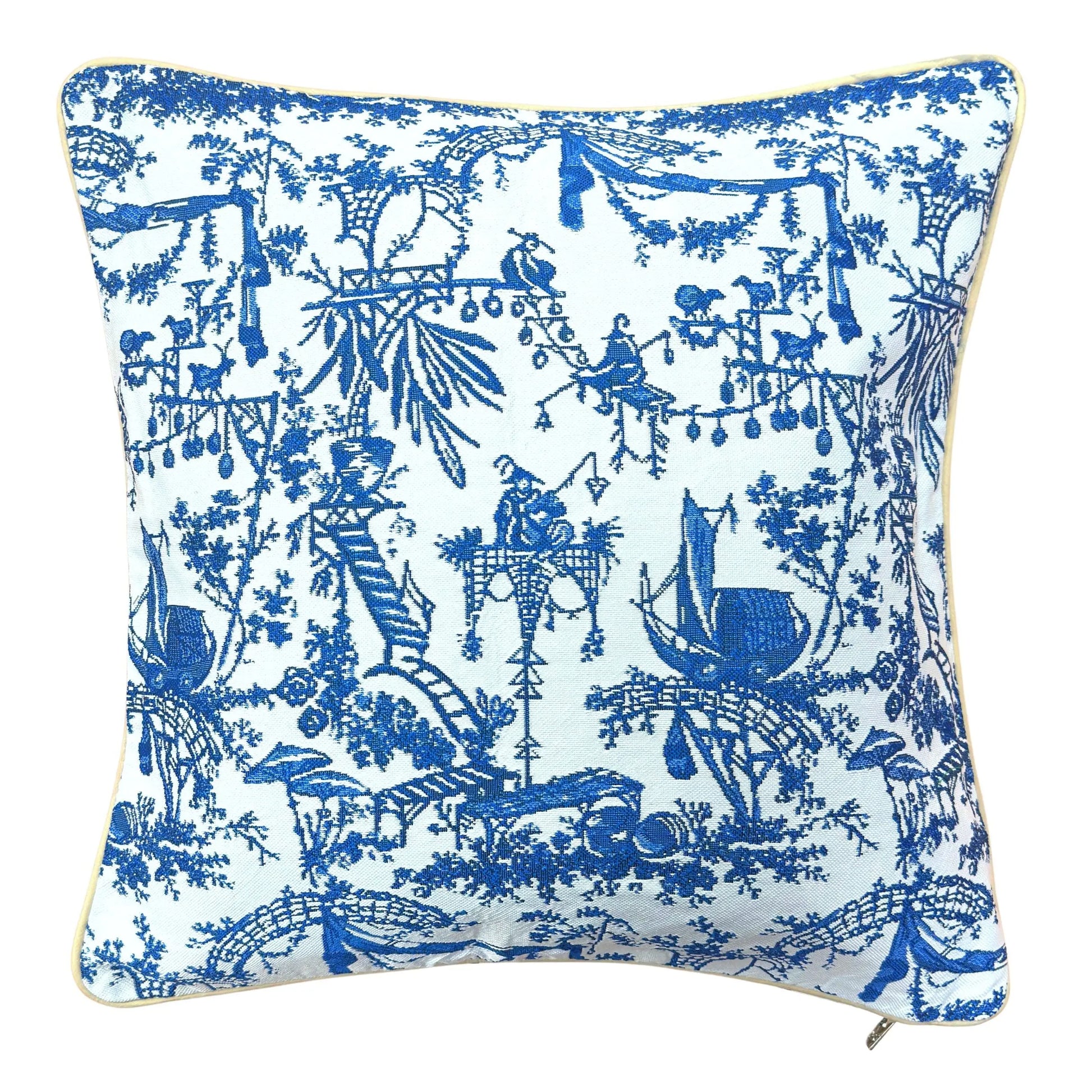 The British Museum Chinoiserie - Cushion Cover 45cm*45cm-0