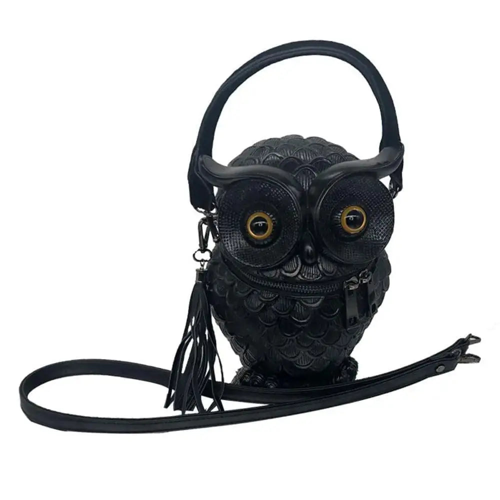 The Owl Backpack,Owl Cross Body Shoulder Bag-2