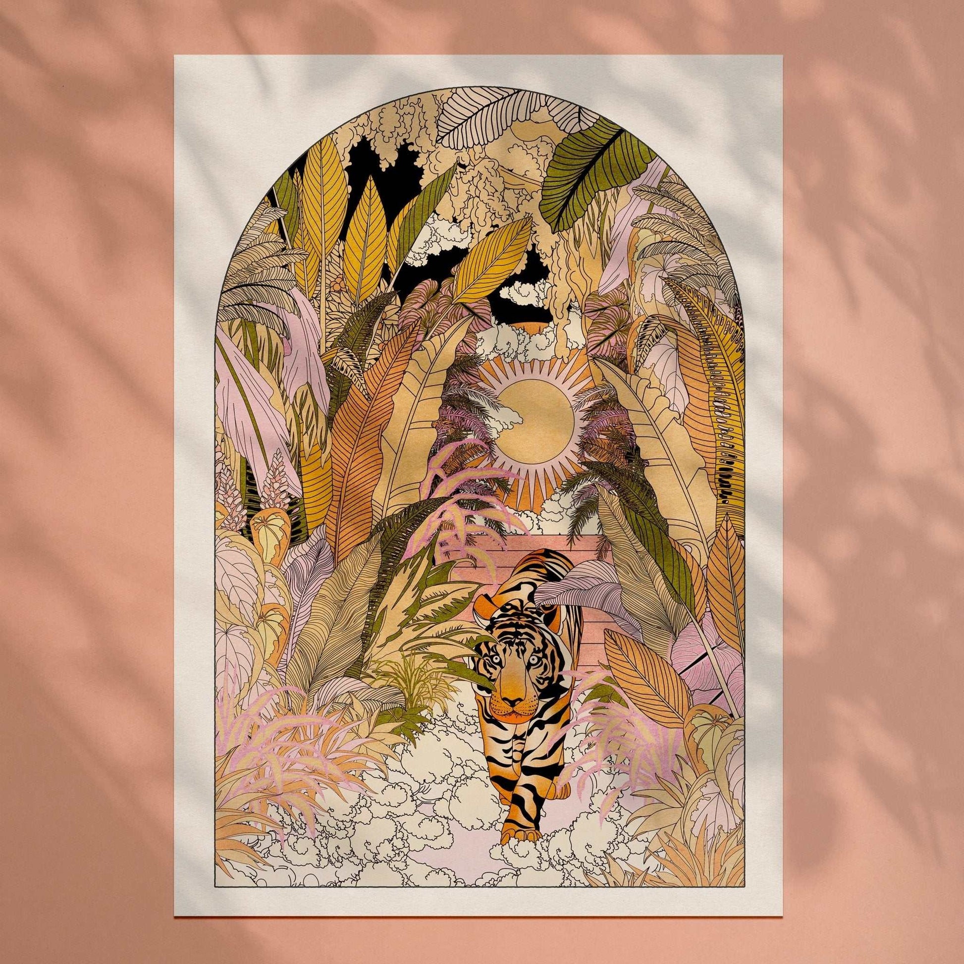 The Tiger Art Print-3