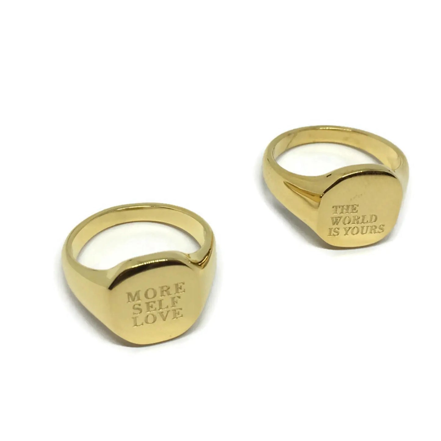 The World Is Yours Signet Ring-2