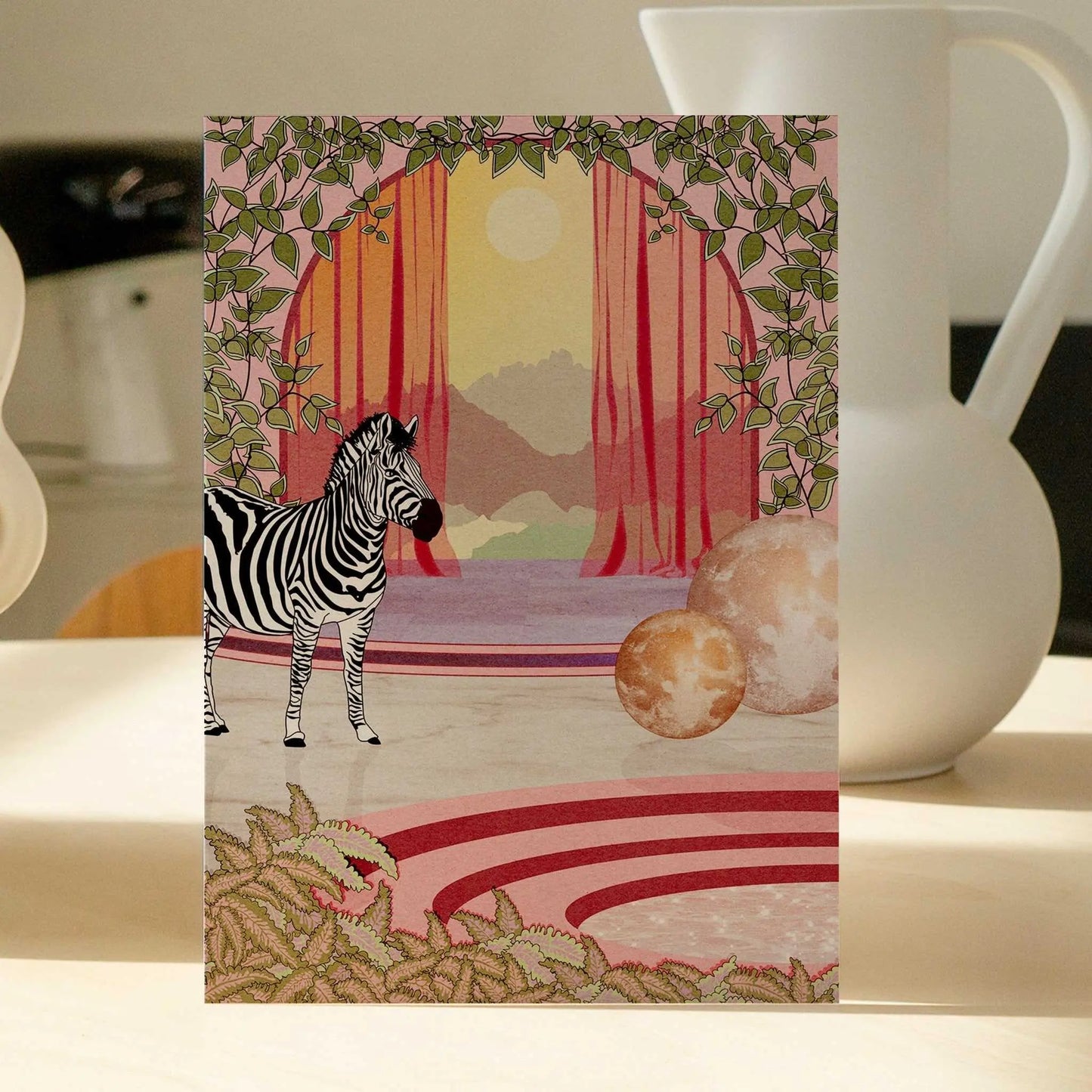 The Zebra Art Print-3