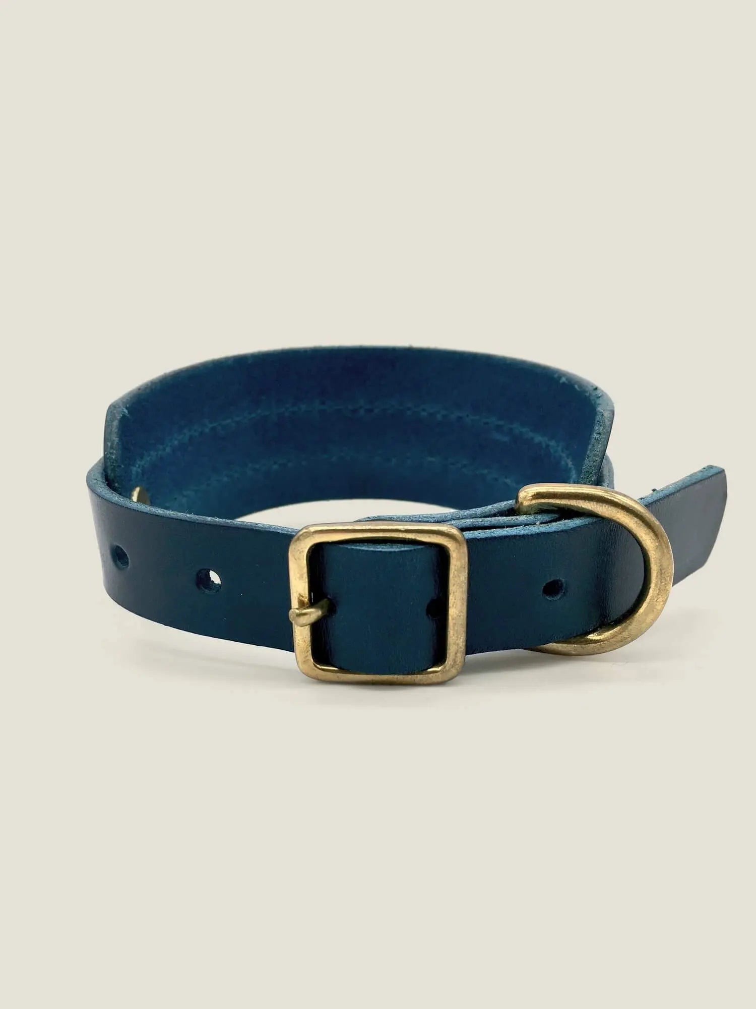 The “Artisan 002” Leather Sighthound Dog Collar – by Seldom Found - Memoriex