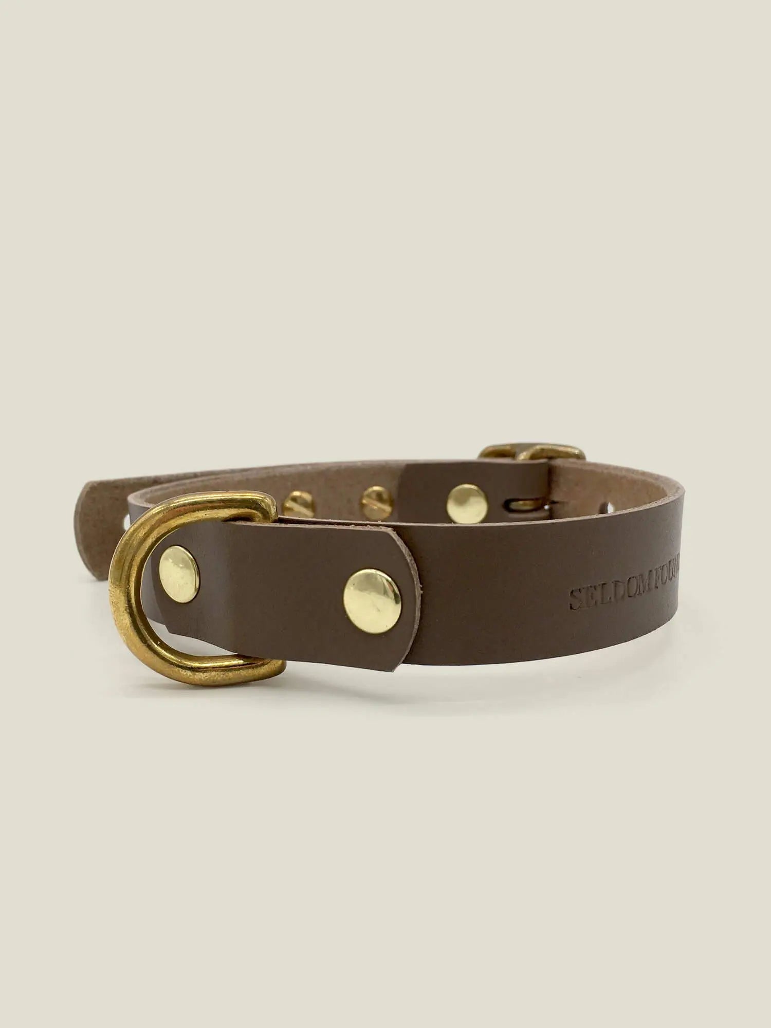 The “Brigadier” Small-Breed Dog Collar – by Seldom Found - Memoriex