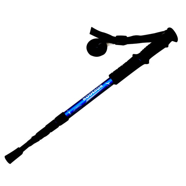 Three-section Four-section Straight Handle T Curved Handle Cane Crutches Hiking Stick - Memoriex 