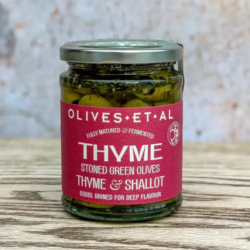 Thyme & Shallot Green Olives-0