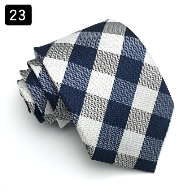 Tie Men's Formal Wear Business Stripes Business Shirt - Memoriex 