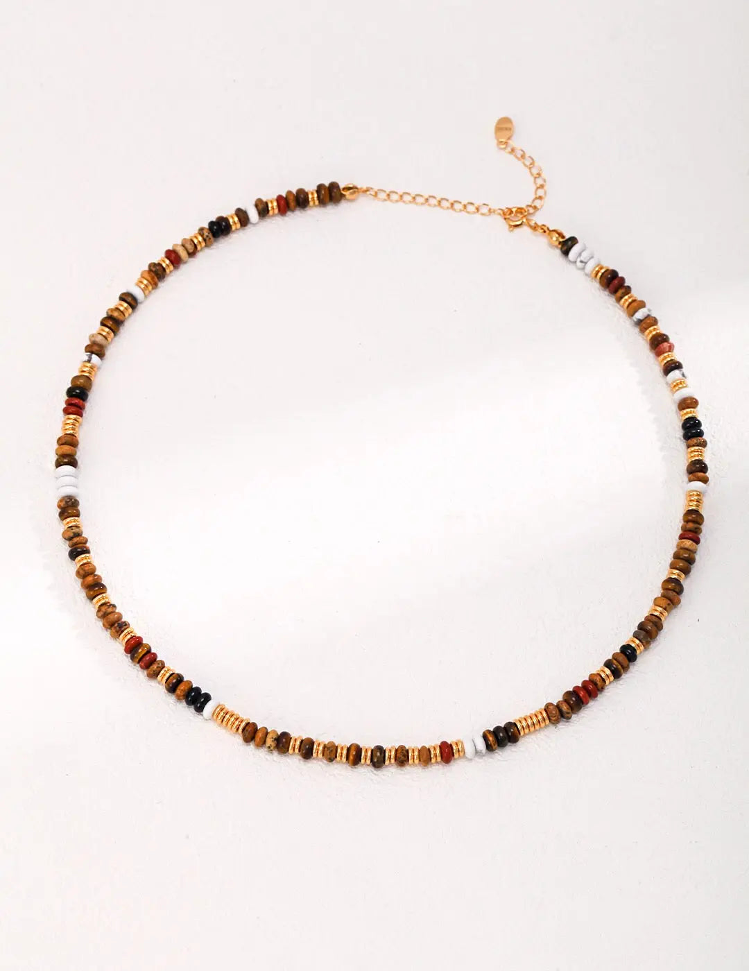 Tiger Eye Gemstone Beads Necklace - Memoriex