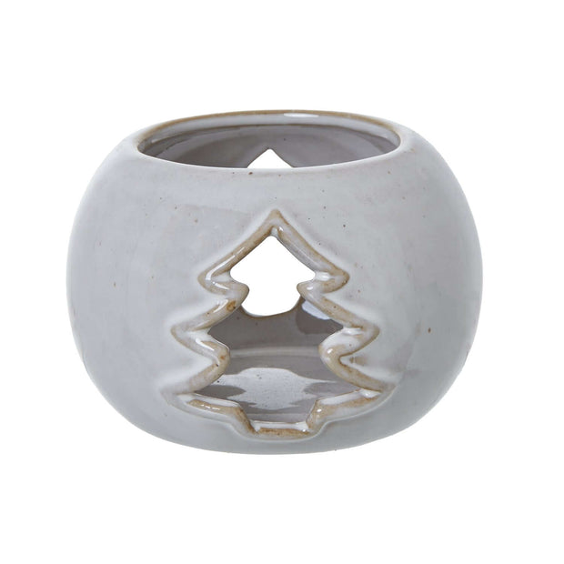 Tree Cut-Out Round Tealight Holder - Memoriex 