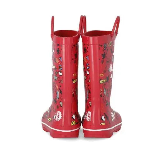 Trespass Apolloton Kids Waterproof Rubber Wellies-5