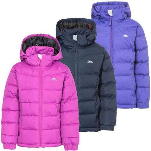 Trespass Girls Marey  Padded School Jacket - Memoriex 