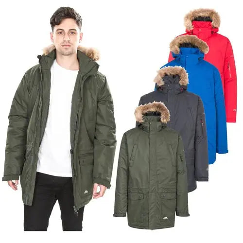 Trespass Jaydin Waterproof Parka Jacket - Memoriex 