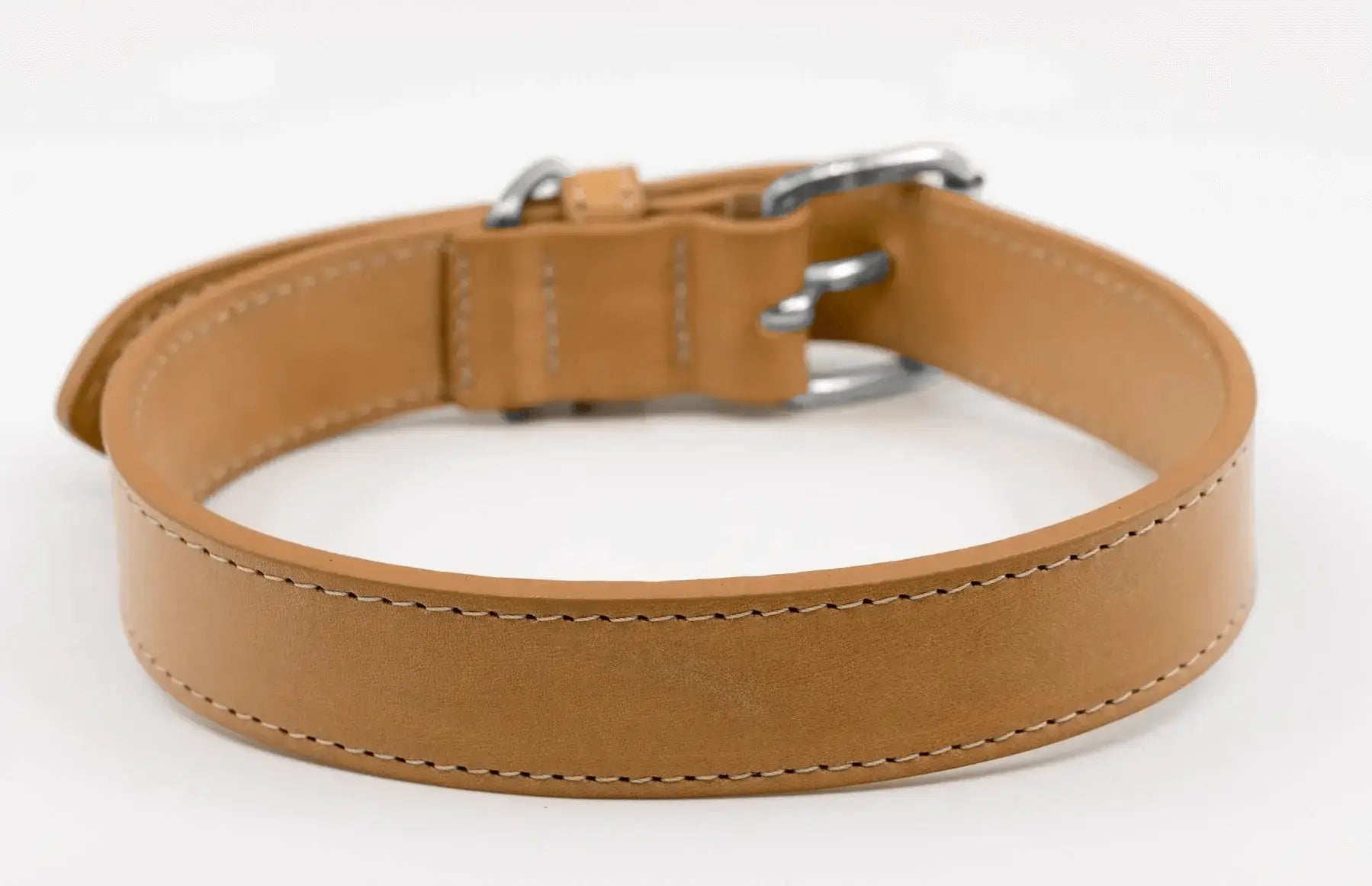 “Trieste” Italian Leather Dog Collar – by Ralph & Co - Memoriex