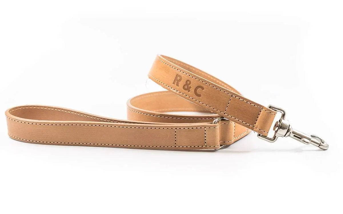 “Trieste” Italian Leather Dog Lead – by Ralph & Co - Memoriex