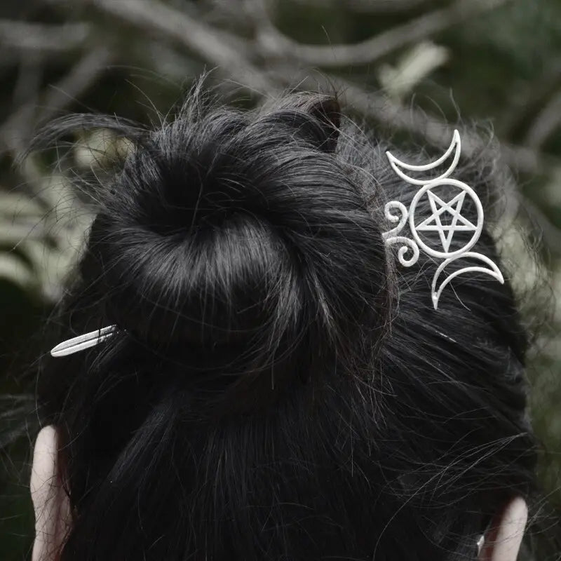 Triple Goddess Hair Pin - Memoriex