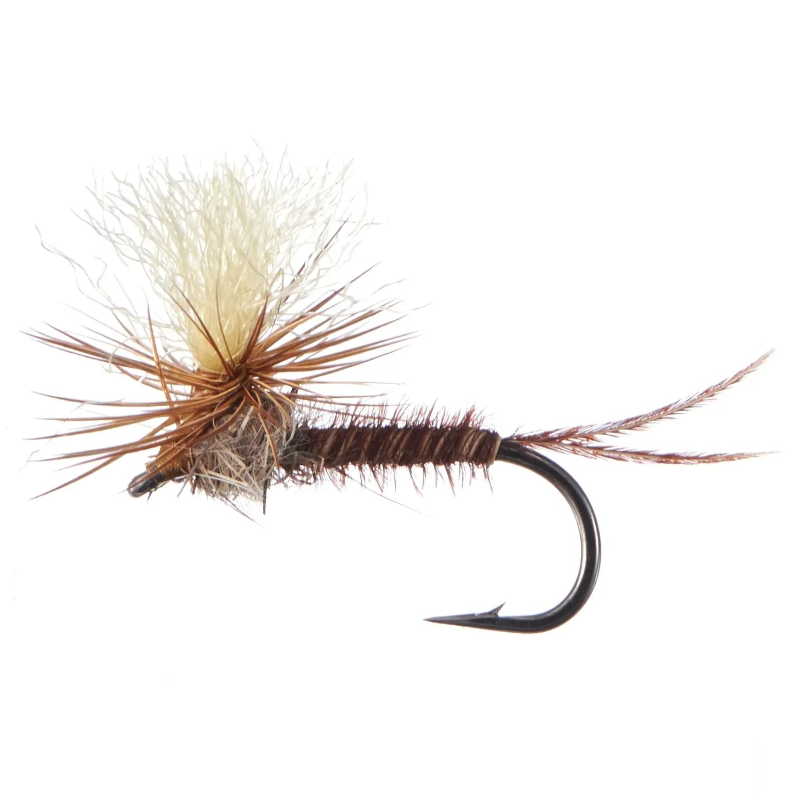 12pcs Barbed Dry Flies for Trout Fishing-3