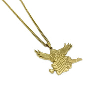 True Romance Cherub Tattoo Necklace - Memoriex 