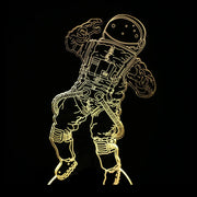 Tuya Smart App Remote Control RGB Colorful Table Lamp LED Acrylic Animation Dimming Color 3D Night Light - Memoriex 