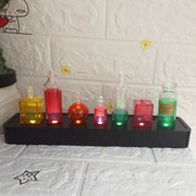 USB Rechargeable Night Light 3D Creative LED Super Mario Question Mark Magnetic Desk Table Lamp Home Decoration Tab - Memoriex 