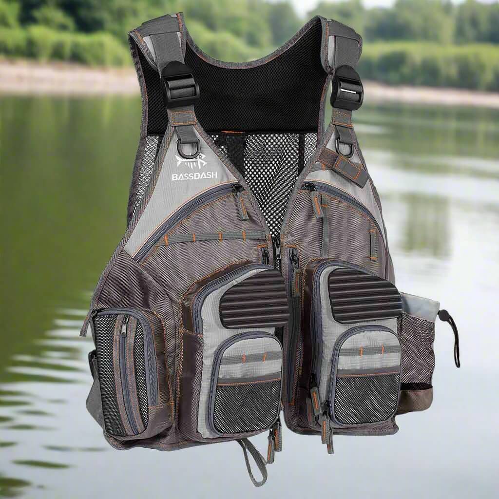 Memoriex Ultimate Fishing Vest - Adjustable, Breathable, Multi-Pocket, Fishing Gear