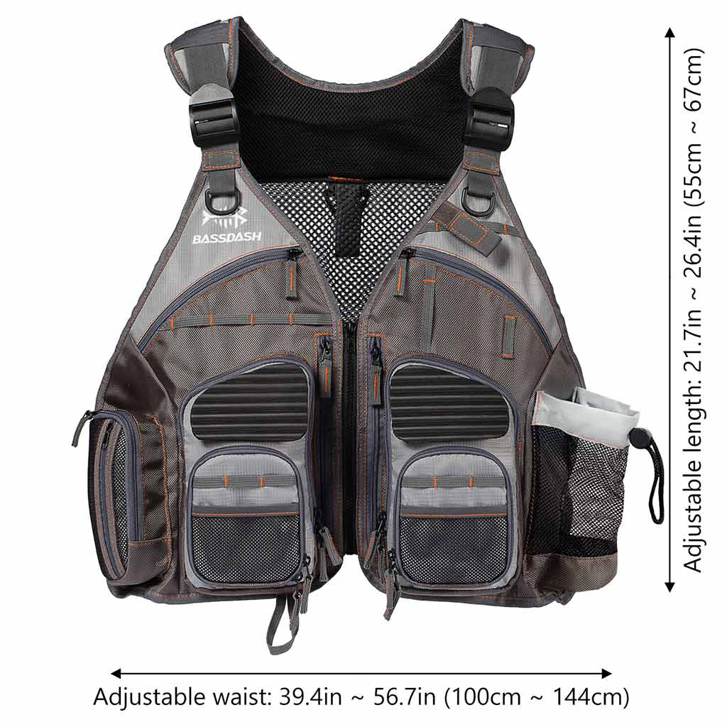 FV04 Fishing Vest for Men Women-1