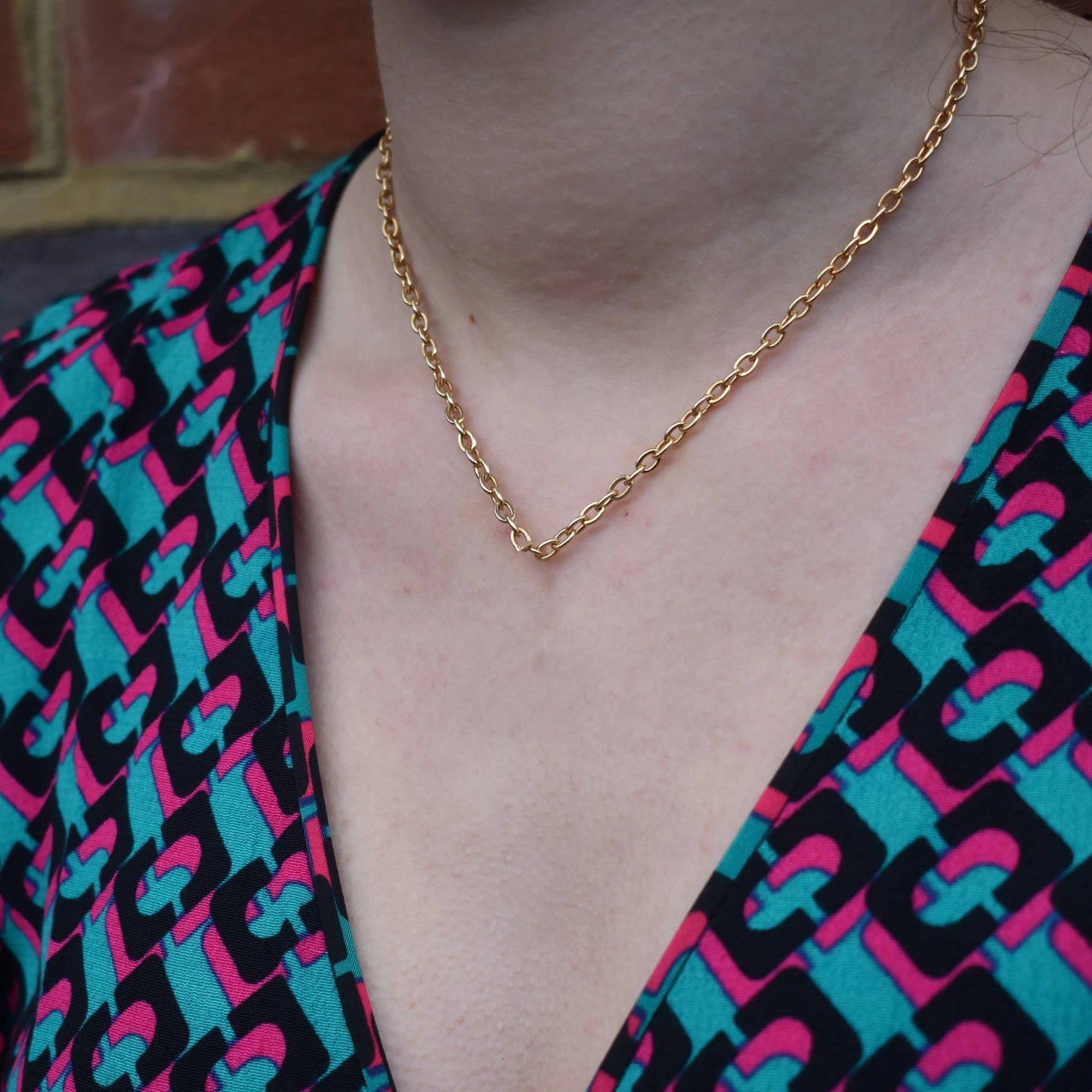 Ultimo Gold chain necklace - Memoriex