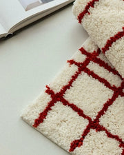 Ultra Soft Minimalist Nordic Stripe Bath Rug, Absorbent, Anti-slippery Mat - Memoriex 