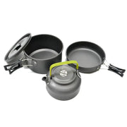 Ultra-light Aluminum Alloy Camping Cookware Utensils Outdoor Cooking Teapot-2