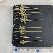 Unicorn Copper Micro inlaid with Haoshi Piercing Ear Needles Surrounding Ear Bones Diagonal Earrings - Memoriex 