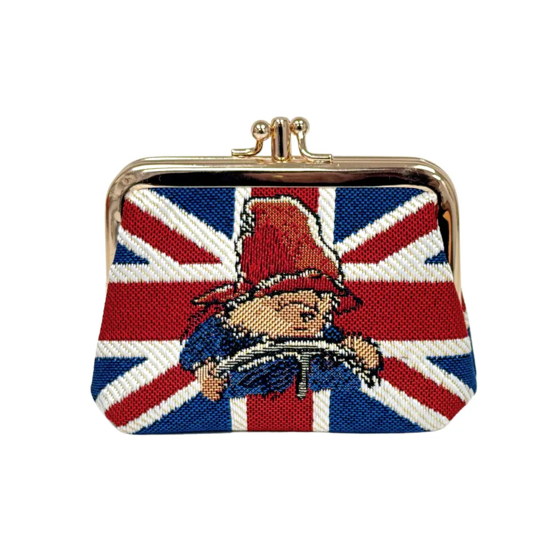 Union Jack Paddington Bear ™ - Frame Purse-0