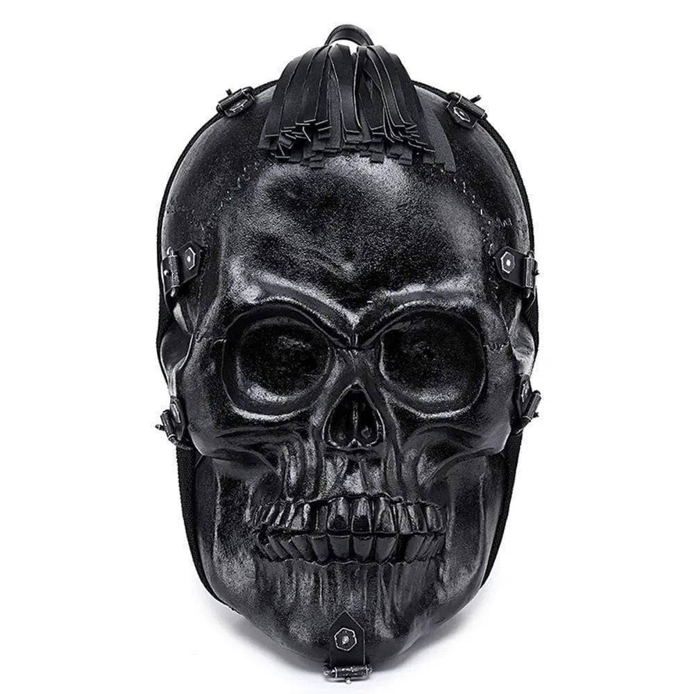 Unisex Kreepsville 3D Skull Backpack Large-0