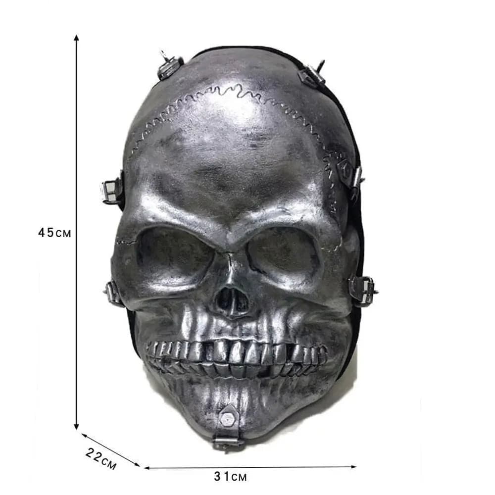 Unisex Kreepsville 3D Skull Backpack Large-1