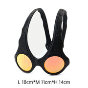 Unisex Over - The - Top Sunglasses. Ideal for outdoor cycling and sports. Fashionable retro - style metal - framed glasses. - Memoriex 