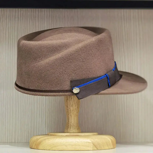 Unisex Warm Wool Winter Hats Elegant Bowknot Women Cadet Cap Adjustable Ladies Military Style Newsboy Cap Cabbie Trucker Hat - Memoriex 