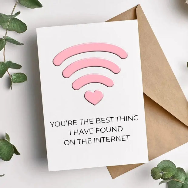 Valentine's Day Gift Greeting Card Romantic Card For Girlfriend - Memoriex 