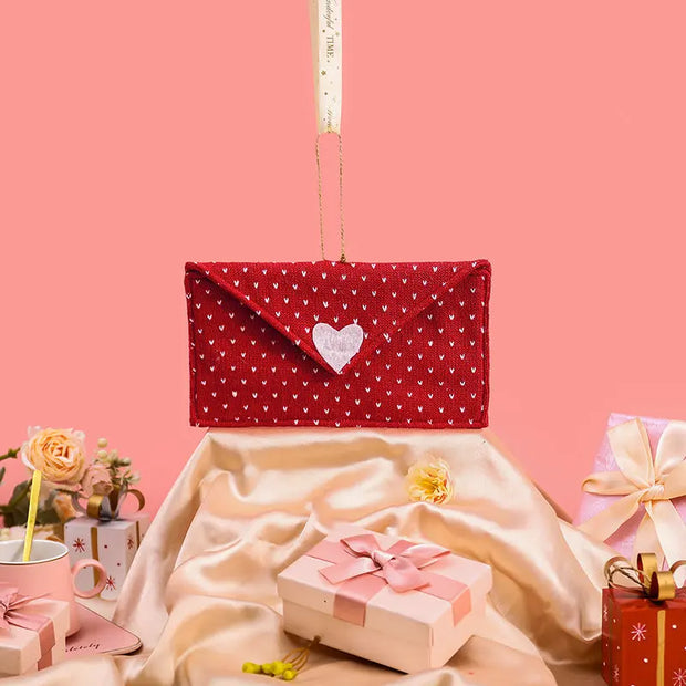 Valentine's Day envelopes, love decorations, small gifts, souvenirs, red gift bags, letter paper envelopes, greeting cards - Memoriex 