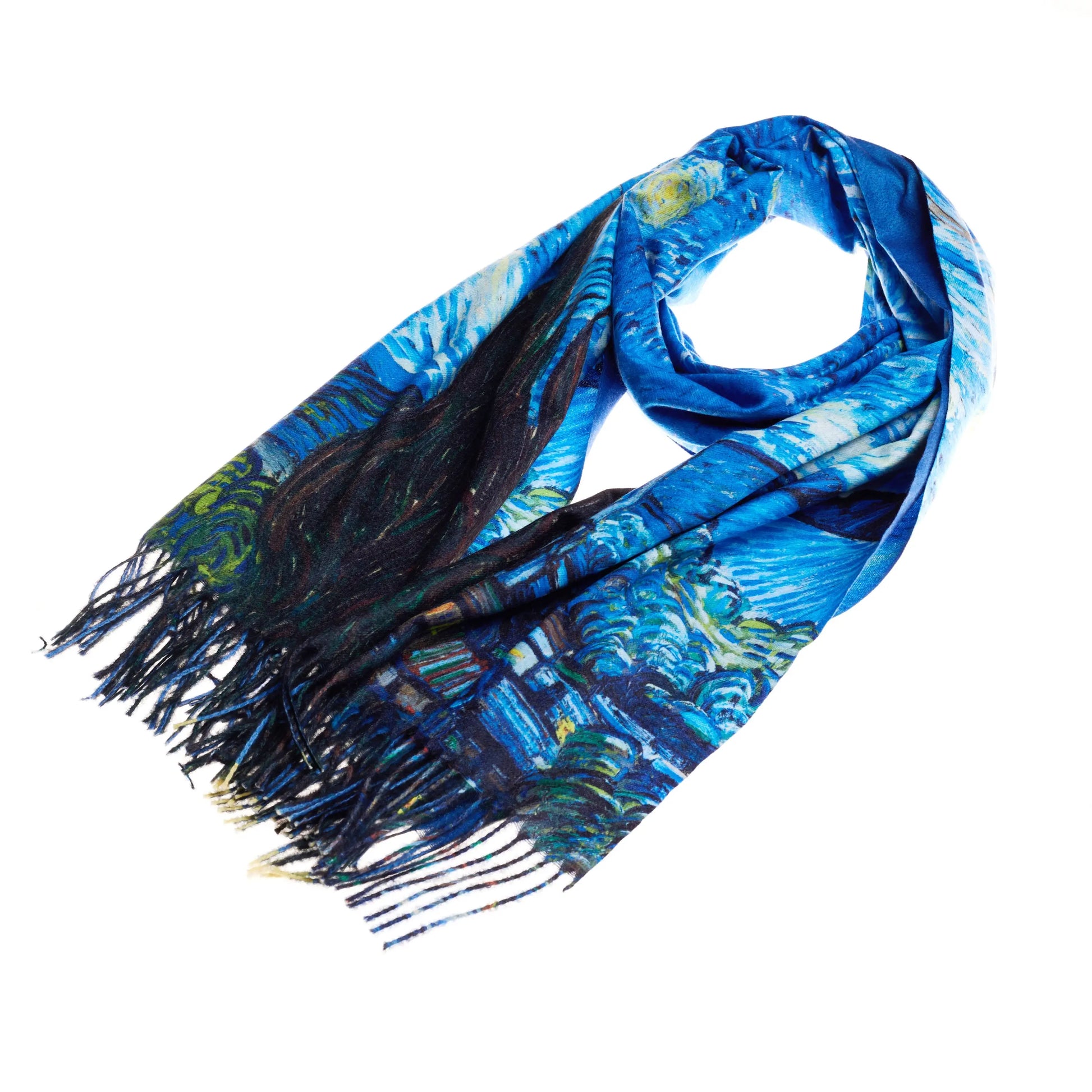 Van Gogh Starry Night - Art Pashmina-1