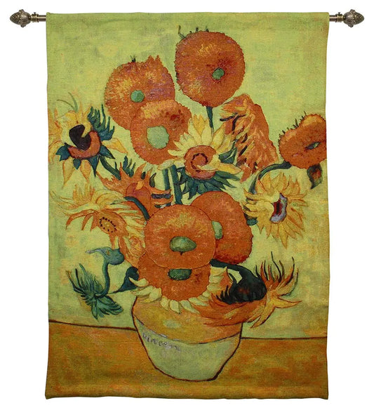 Van Gogh Sunflower - Wall Hanging 92cm x 141cm (70 rod)-0