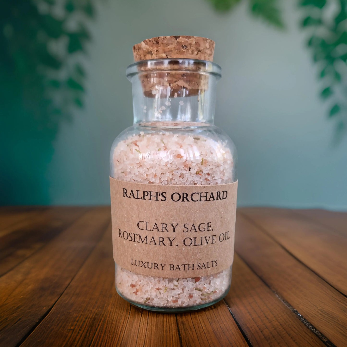 Vegan Bath Salts | Clary Sage, Rosemary & Olive Oil - Memoriex 