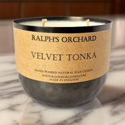 Velvet Tonka Candle – Lavender, Tonka & Amber Scent - Memoriex 