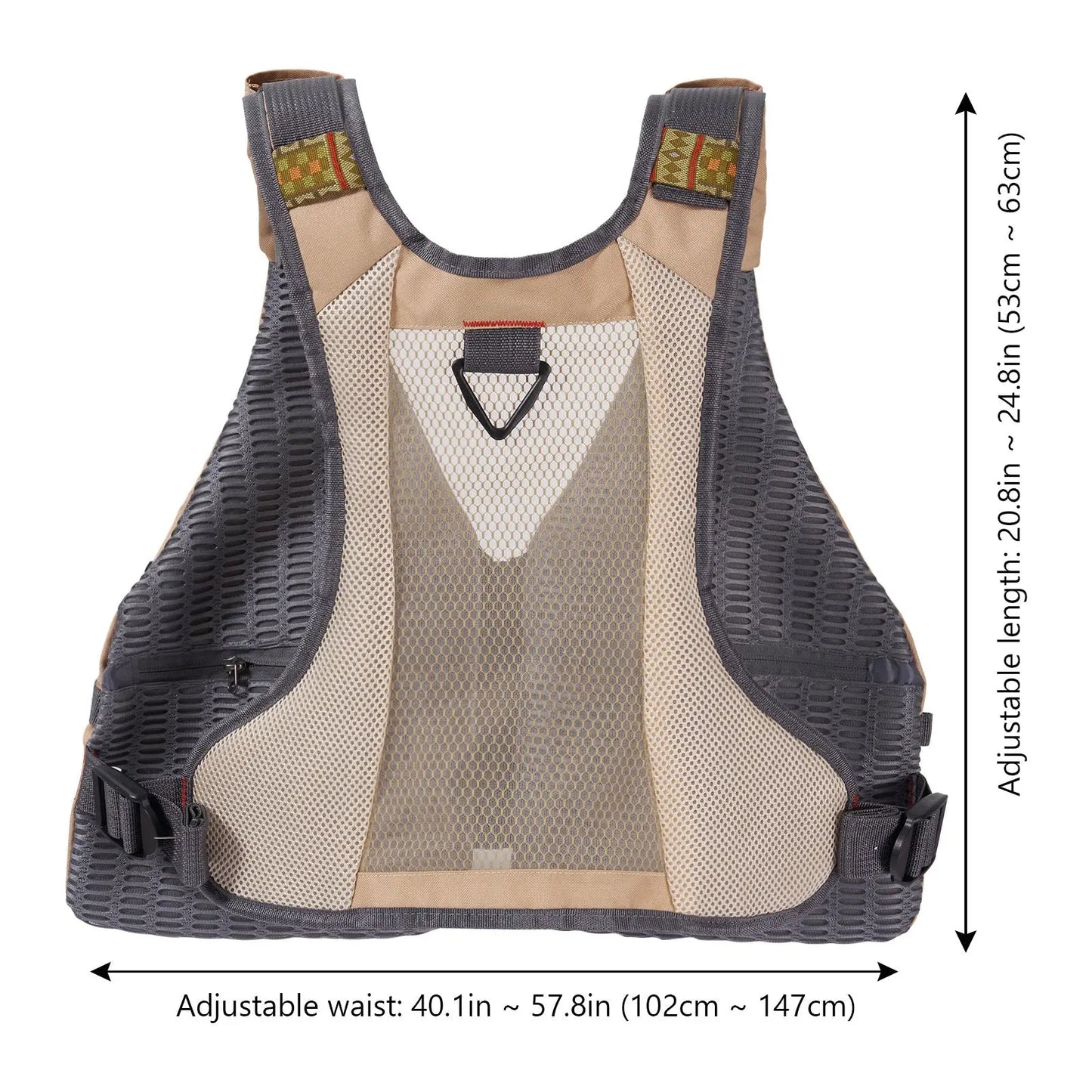 Bassdash Multi Pocket Fishing Vest FV12-1