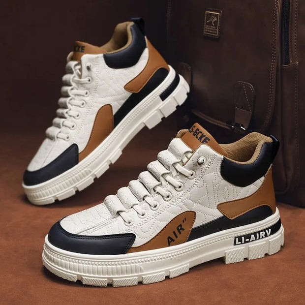 Men's Sneakers | Versatile casual workwear | foot sports thick sole height increasing - Memoriex