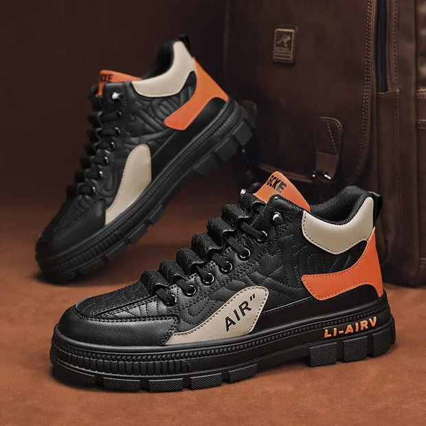 Men's Sneakers | Versatile casual workwear | foot sports thick sole height increasing - Memoriex