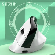 Vertical Mouse Charging Wireless Bluetooth Dual Mode Mouse Business Silent Office Computer - Memoriex 