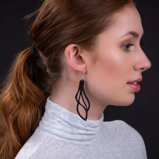 Vine Lightweight Inner Tube Earrings - Memoriex 