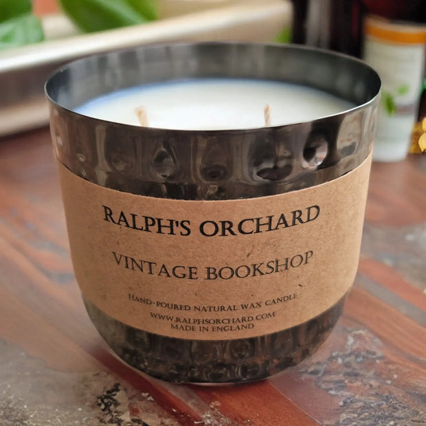 Vintage Bookshop Scented Candle-1
