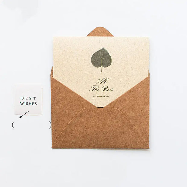 Vintage greeting card blessing card - Memoriex 