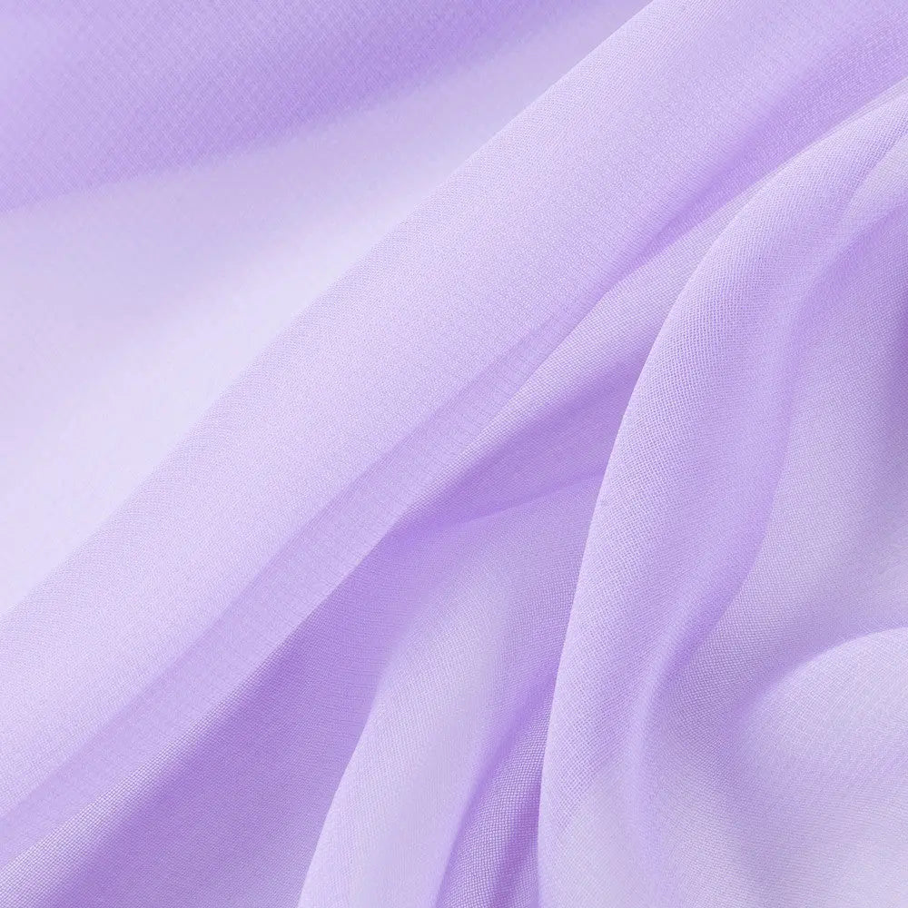 Violet - Plain Chiffon-4