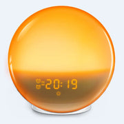 Wake-up Light Sunrise FM Radio Graffiti Smart APP Simulates Sunrise And Sunset Alarm Clock Atmosphere Night Light - Memoriex 