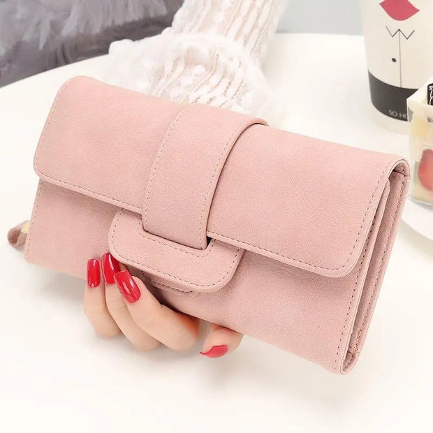 Wallet Women's Purse Wallet Card Holder Female Clutch Long Purse Multi-card Bit Luxury Designer Lady Coin Purses - Memoriex 